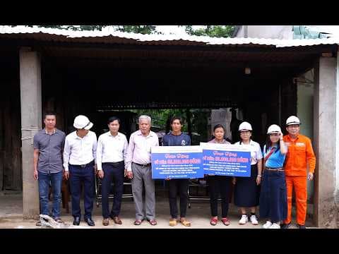 Video “Công ty Thủy điện Sông Tranh trao hỗ trợ 180 triệu đồng xây dựng Nhà tình nghĩa cho hộ nghèo tại xã Trà Tân